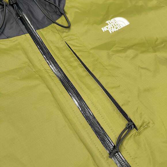 The North Face Alta Vista Rain Jacket Size 2XL Mens Forest Olive Tnf Black - Picture 5 of 16